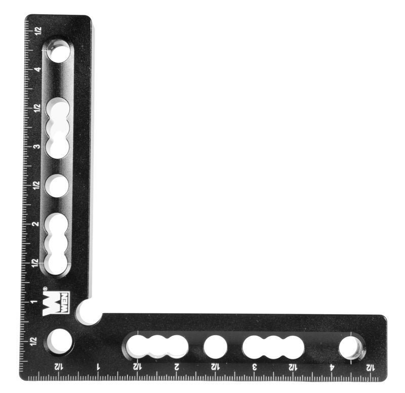 WEN 4.5-Inch 90-Degree Precision Positioning Squares and Setup Blocks with Laser-Etched Scales (ME900L) - Image 4